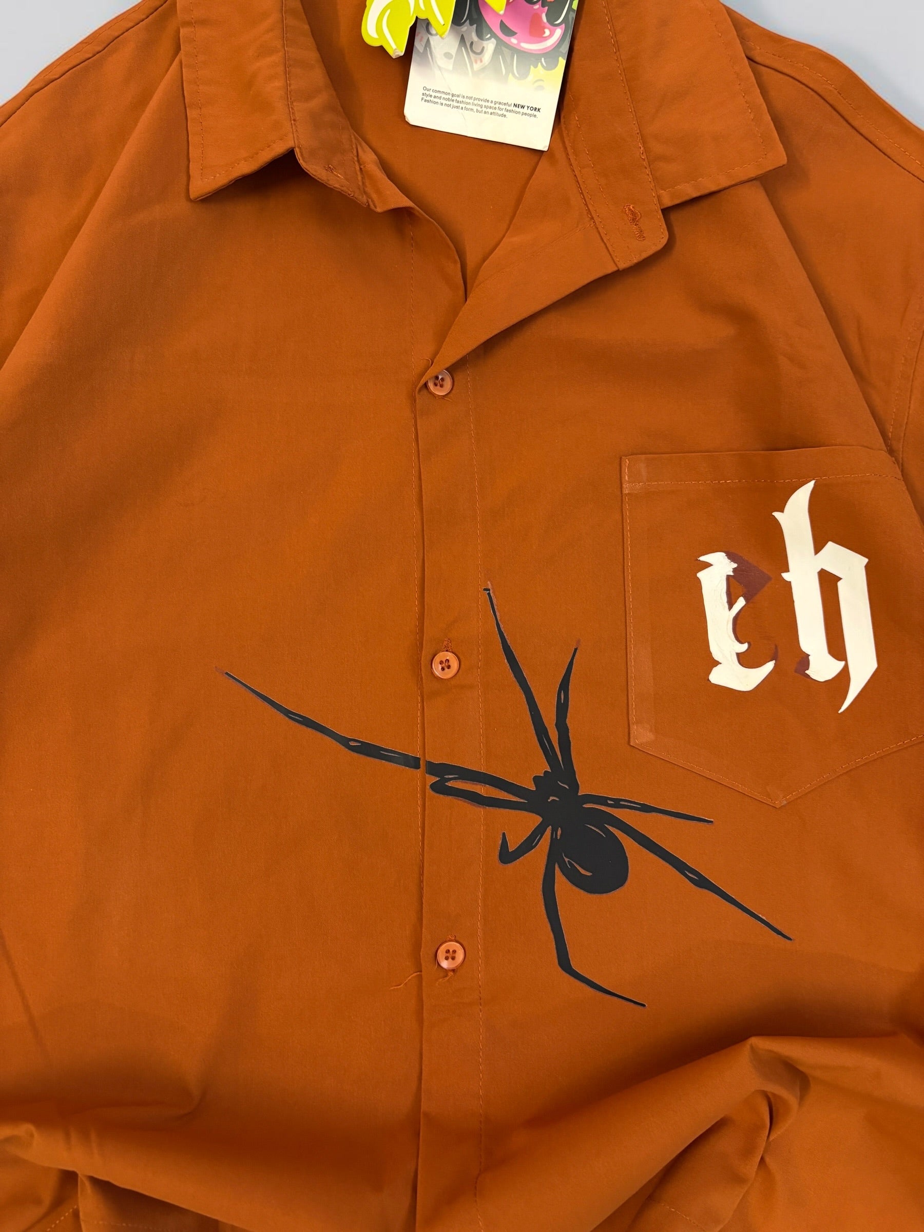 SPIDER PRINTED BOXYFIT