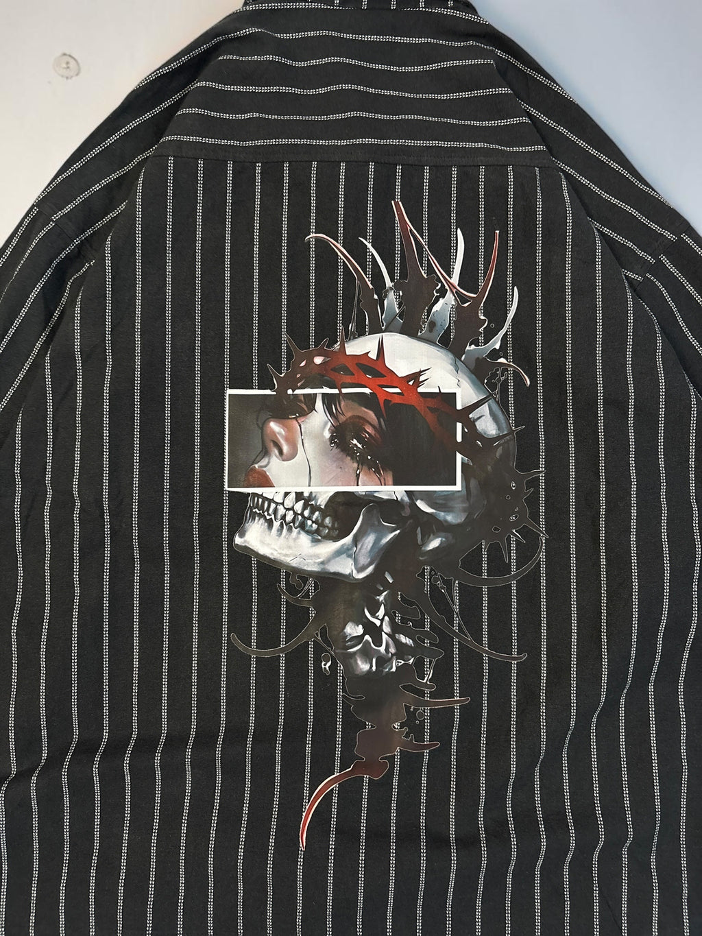 BLACK OVERSIZED/ BOXYFIT SHIRT