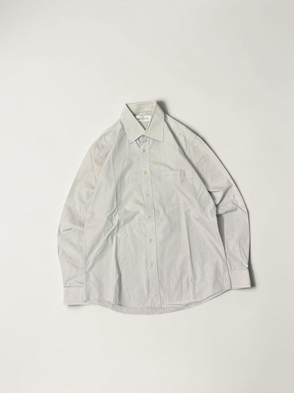 BALENCIAGA GREY FORMAL SHIRT