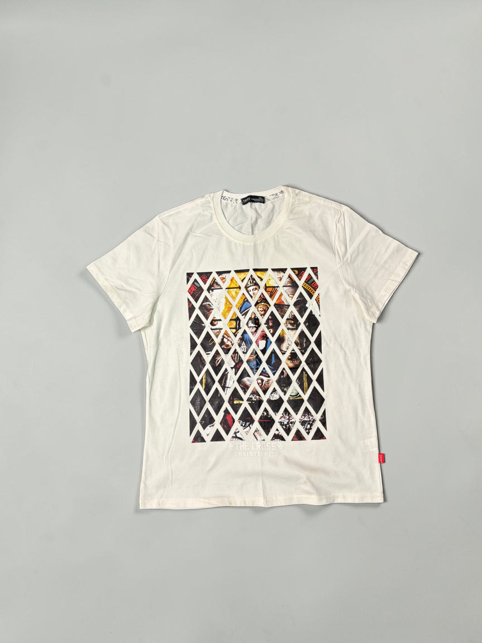 CHRISTIAN WHITE TEE