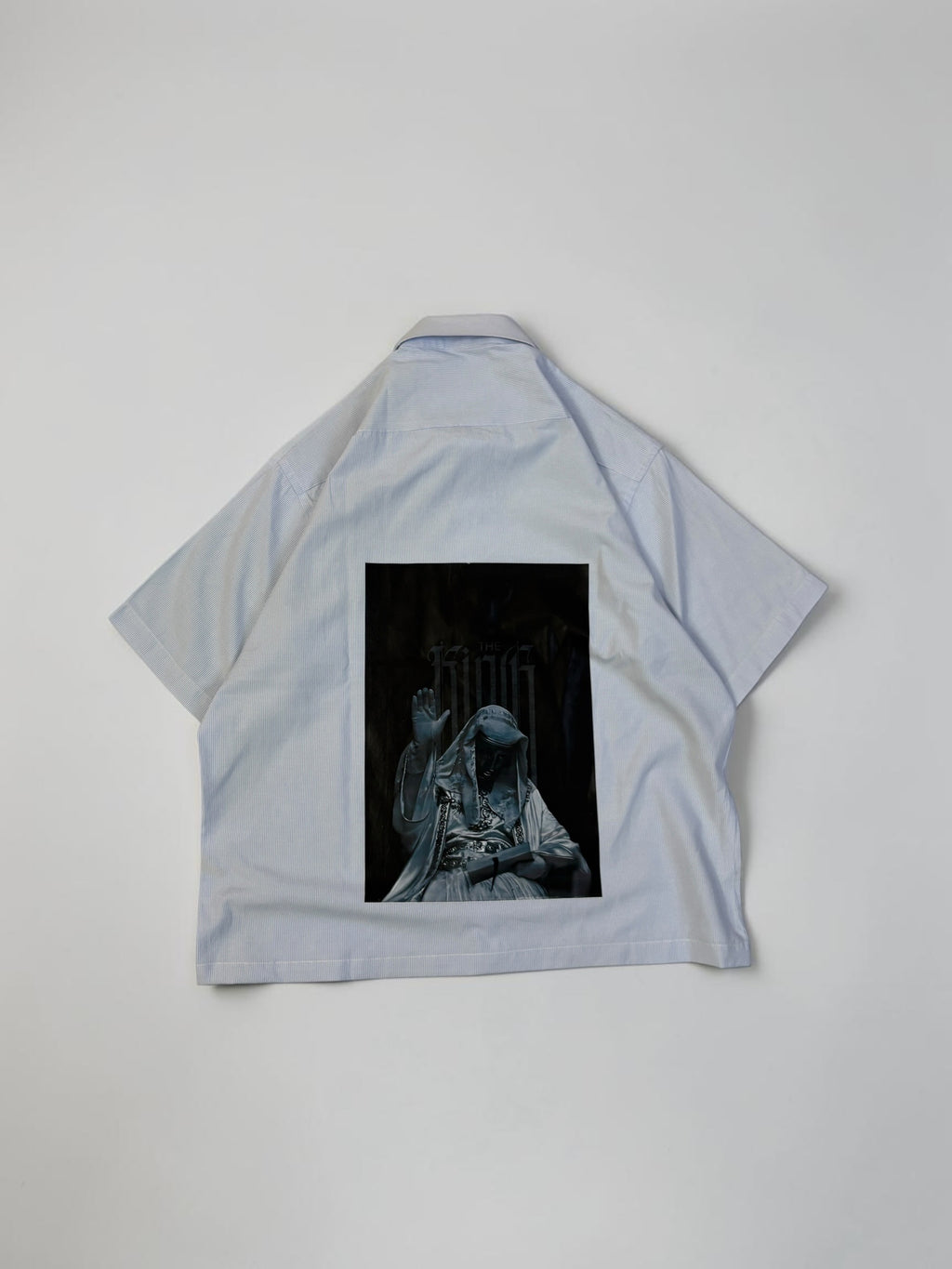 BLUE PRINTED BOXYFIT