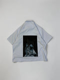 BLUE PRINTED BOXYFIT