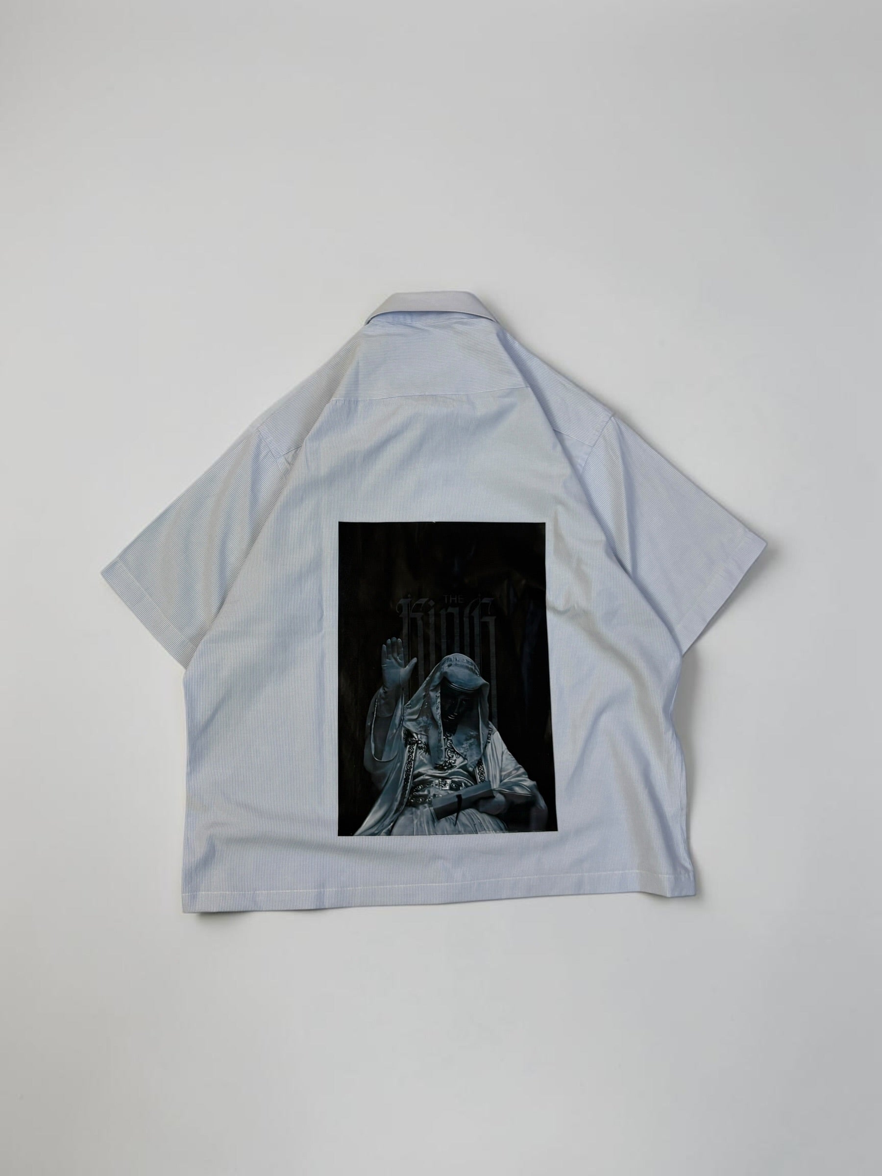 BLUE PRINTED BOXYFIT