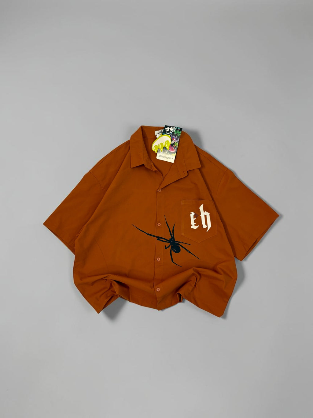 SPIDER PRINTED BOXYFIT