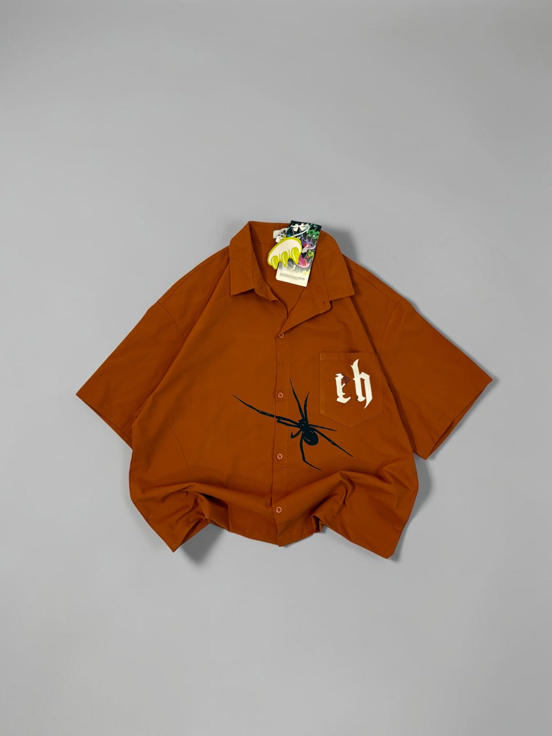 SPIDER PRINTED BOXYFIT