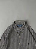 RALPH LAUREN BLACK STRIPPED SHIRT