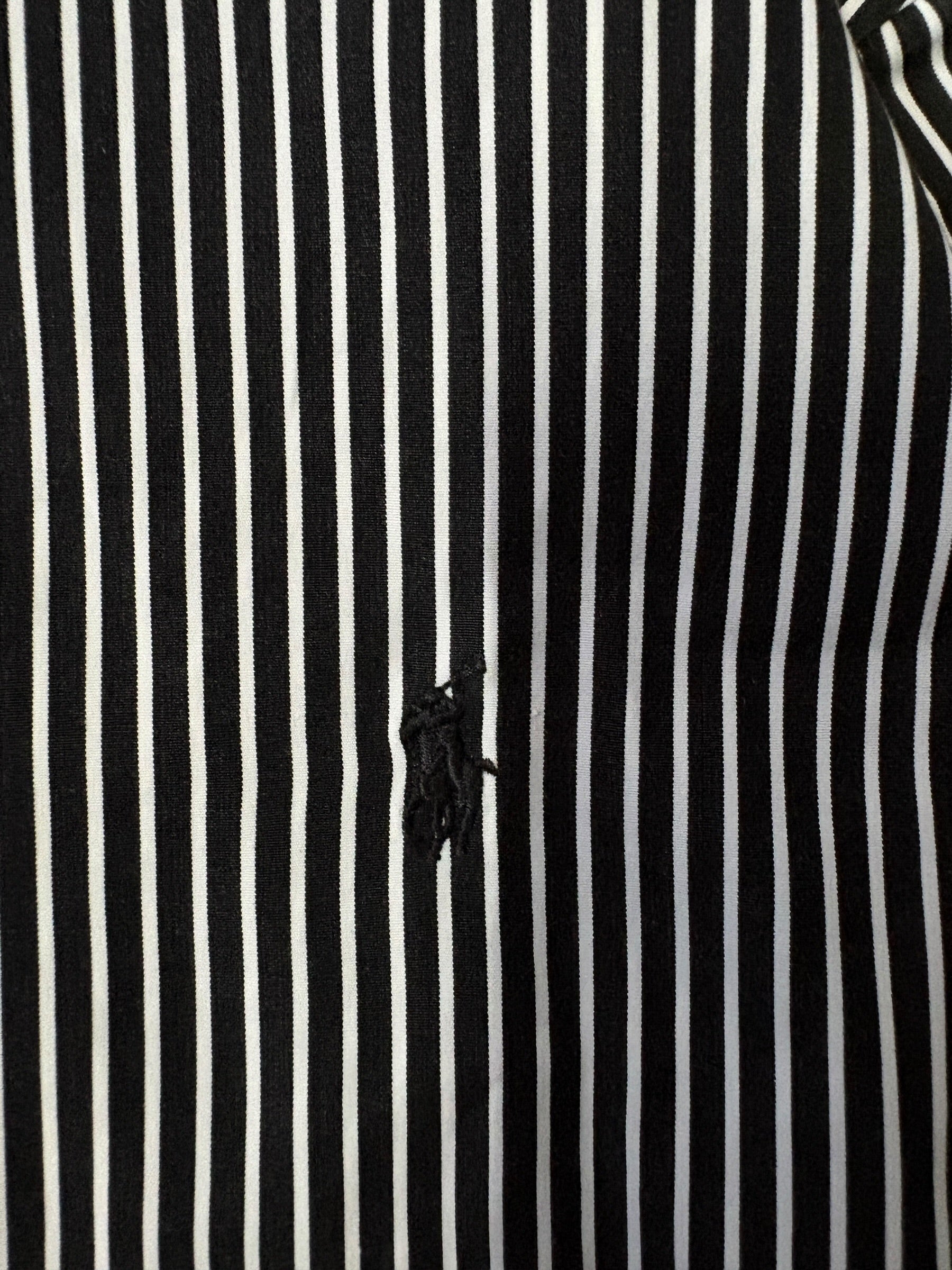 RALPH LAUREN BLACK STRIPPED SHIRT