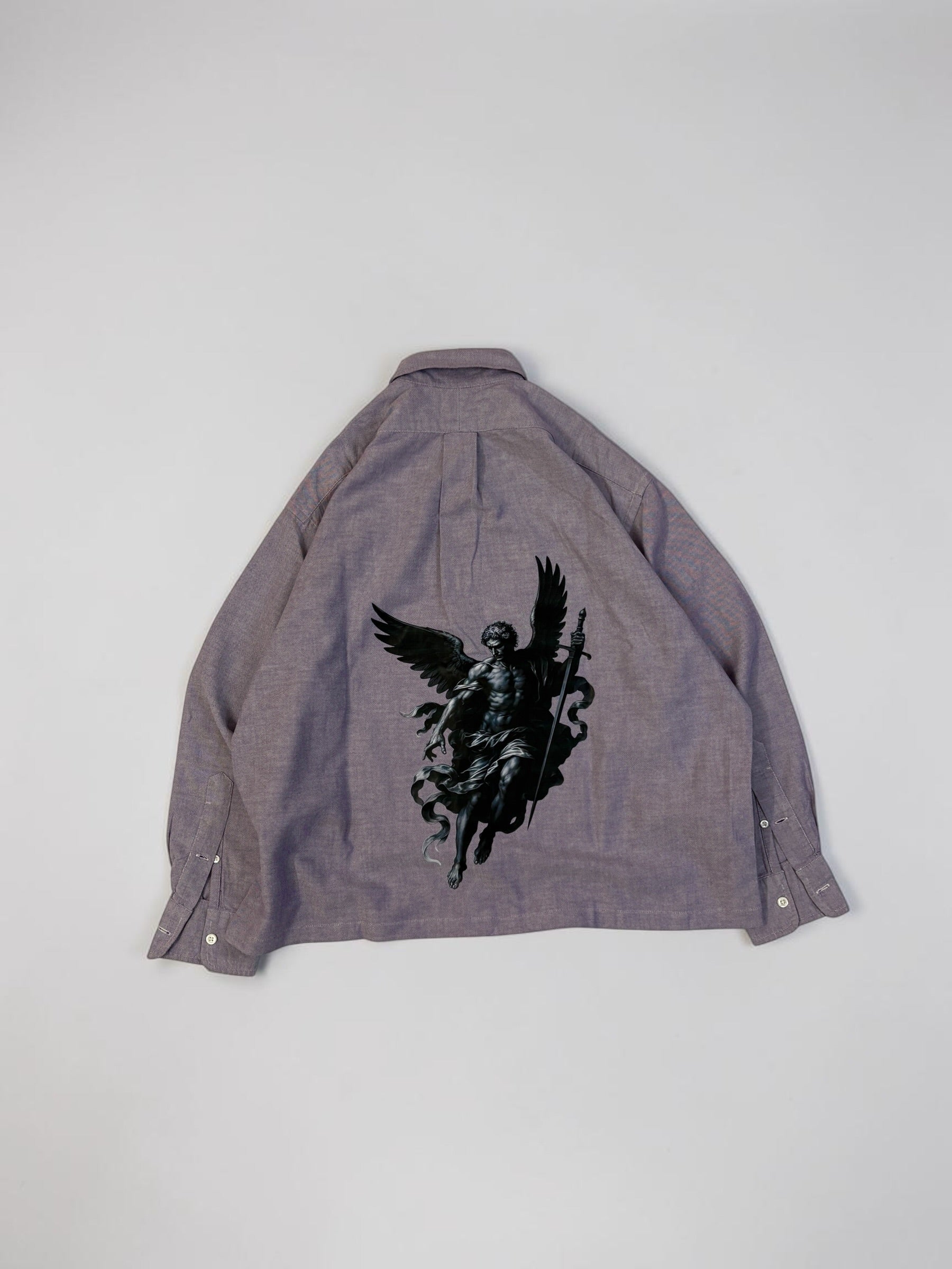 RL PRINTED BOXY SHIRT