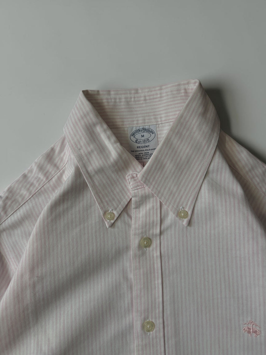 BROOCKS BROTHERS PINK STRIPPED SHIRT