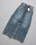 Blue Wide Leg Denim