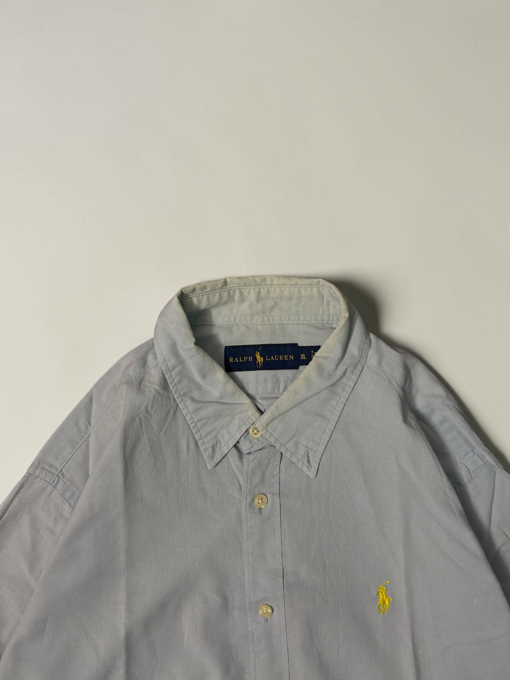 RALPH LAUREN BLUE OXFORD SHIRT